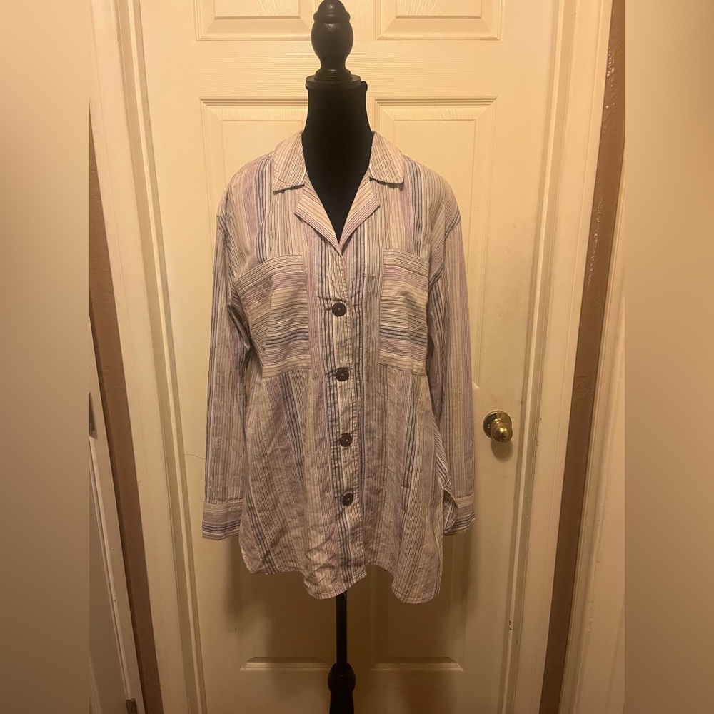 Free People Multicolor Striped Top